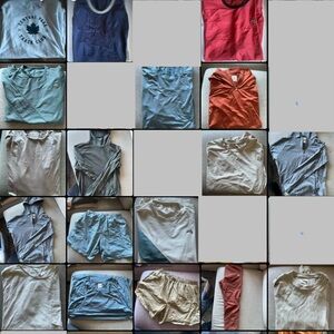 Tracksmith Mens Tops and Bottoms